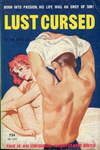 Lust Cursed (very Good) Nb 1603 Don Holliday 1962 Men 