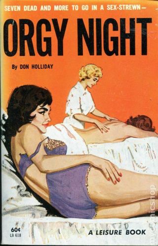 Orgy Night (very Good) Lb 618 Don Holliday 1963 Men 
