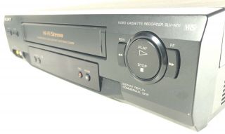 Sony SLV - N51 Hi - Fi 4 Head Video Cassette Recorder VHS VCR W/Remote 4