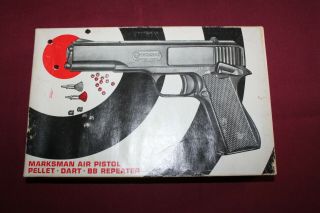 Vintage Marksman Bb Gun Pellet Dart Model 1010 Repeater.  177