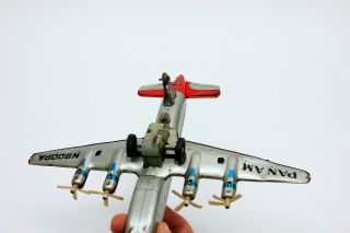 Vintage Yonezawa MATS Military Air Transport Service Tin Airplane 7