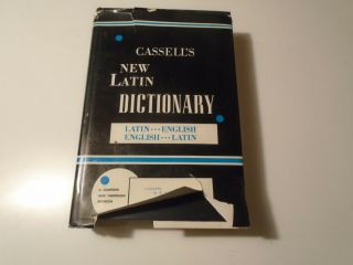Latin Dictionary Cassell 