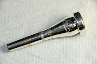 Olds 7c Trumpet Mouthpiece Vintage Silver Plated
