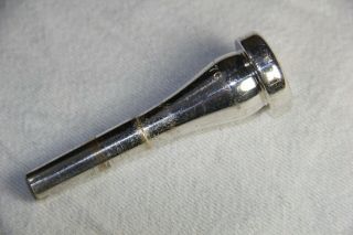 Olds 7C Trumpet Mouthpiece Vintage Silver Plated 3