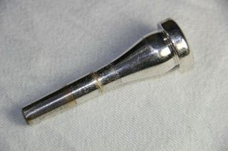 Olds 7C Trumpet Mouthpiece Vintage Silver Plated 4