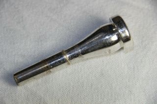 Olds 7C Trumpet Mouthpiece Vintage Silver Plated 5