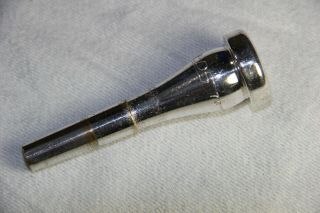 Olds 7C Trumpet Mouthpiece Vintage Silver Plated 7