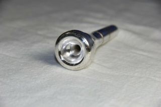 Olds 7C Trumpet Mouthpiece Vintage Silver Plated 8