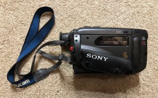 SONY Handycam CCD - TR400 Hi8 Video Camera Recorder Camcorder Vintage 3