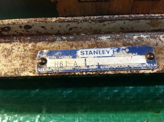 Stanley Model H61 - A Router Dovetail Jig Vintage - - Made In USA 2
