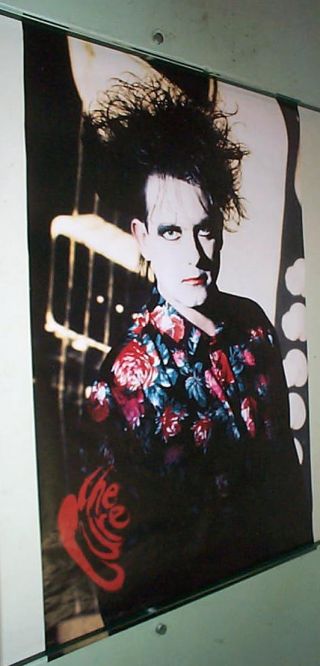 The Cure Robert Smith 1990 Vintage Poster Last One