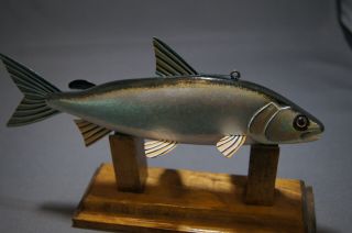 WEIGHTED FISH DECOY by STAN KASTE 2001 2