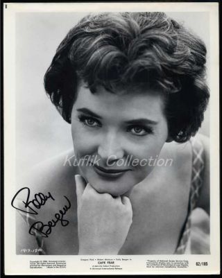 Polly Bergen - Signed Vintage Celebrity Autograph Photo