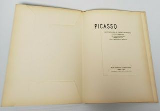 SKIRA 1949 PABLO PICASSO Masterpieces of French Painting 9 COLORPLATES Portfolio 5