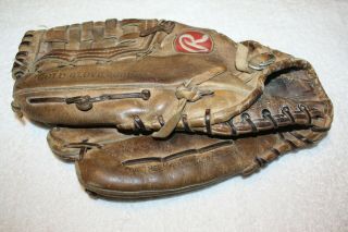 Vintage Rawlings Usa Pro - 6 13.  25 " Gold Glove Series Baseball Softball Glove Left