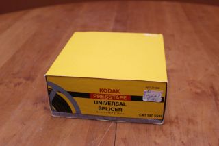 Vintage Kodak Presstape Universal Splicer D 550 8mm 8 16mm Box Tapes