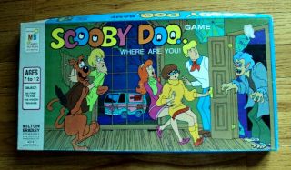 Vtg Hanna - Barbera Production Board Game 4318 Scooby Doo Where Are You 1973 Mb