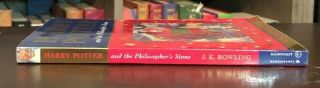 1st Print Magic Edition Harry Potter and the Philosopher ' s Stone,  SC,  JK Rowling 5