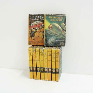10x Tom Swift Hc Novels Victor Appleton Ii 60s 70s Science Adventures 940