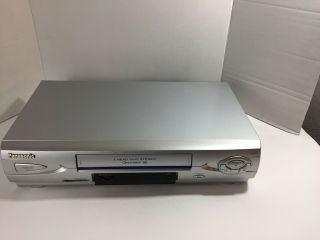 Panasonic Pv - V4603s Video Cassette Recorder Vhs 4 Head