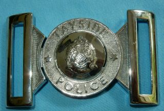 Vintage Obsolete Tayside Police Constabulary Belt Buckle - Very Fine Ian Allen