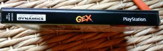 Gex PlayStation 1 PS1 Long Box Complete CIB PSX PSOne Vintage 5