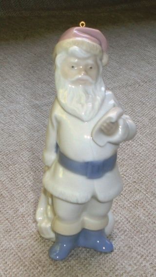 Vintage Santa Christmas Ornament Figurine 5842 Lladro Signed 179f