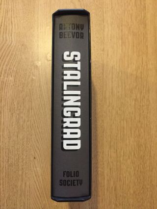 Stalingrad Folio Society Edition Book By Antony Beevor.