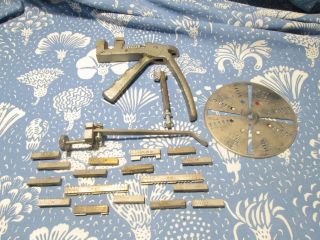 Locksmith Vintage Curtis Clipper 14 Parts