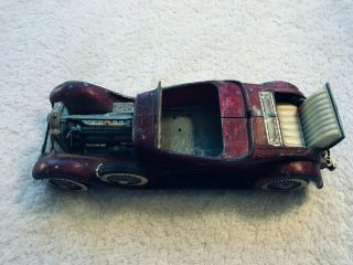 Vintage Hubley Cast Iron Toy Car circa 1950 ' s Collectible USA Made 2