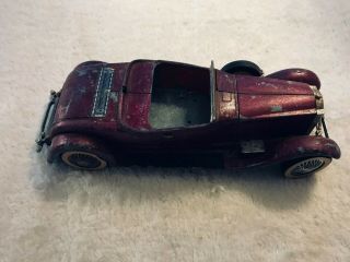 Vintage Hubley Cast Iron Toy Car circa 1950 ' s Collectible USA Made 3