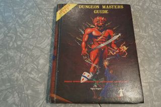 Ad&d Dungeon Masters Guide By Gary Gygax.  Vintage Tsr 1979.