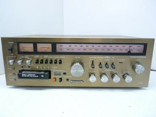 Vintage Panasonic Ra - 6600 Stereo Receiver & 8 - Track Recorder - Made In Japan