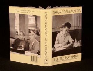 1991 Simone de Beauvoir Letters to Sartre Dustwrapper First English 2