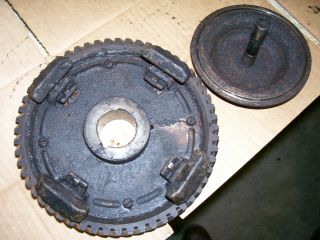 Vintage Massey Harris 33 Tractor - Engine Governor Plate & Gear Assy - 1955