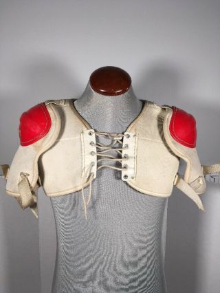 Vintage Hockey Shoulder Pads,  Old School Size Small