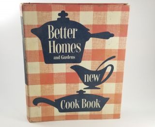 Vintage 1953 Better Homes And Gardens Cook Book 1st Edition 4th Print Binder