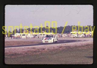Peter Gregg 59 Porsche 911 - 1975 Daytona 24 Hrs - Vintage 35mm Race Slide