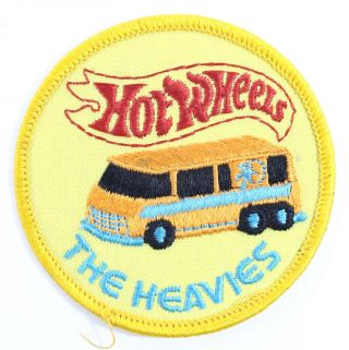 The Heavies Vintage 1970s Hotwheels Collectors Patch 3 "