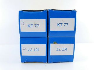 4 X Kt77 Jjelectronic,  Matched Quad Factory Selected,  Nos/nib,  C21 Enair