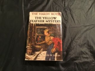 Hardy Boys The Yellow Feather Mystery (1953a - 1) 1st Ed/1st Print With Dj