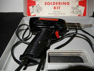 Weller Model 8200 Soldering Gun W/ Box & Accessories - Vintage
