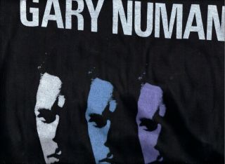 Gary Numan Metal Rhythm vintage 1980s T SHIRT UNWORN single stitch XL 4