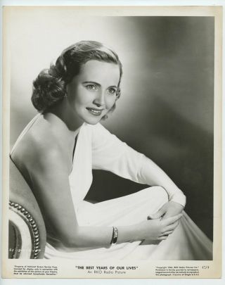 Teresa Wright Movie Photo 1941 The Best Years Of Our Lives Vintage