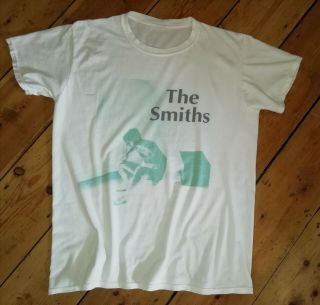 The Smiths.  Morrissey.  Tee Shirt.  Vintage.  1980 