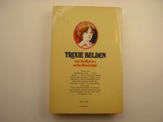 Trixie Belden 15,  Mystery on the Mississippi,  Kathryn Kenny,  Paperback,  1977 2