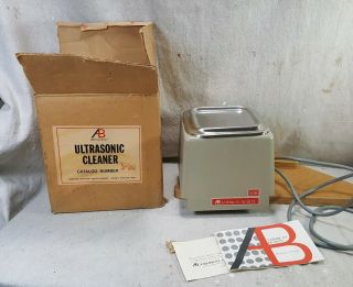 Vintage American Beauty Ultrasonic Cleaner S - 30 Commercial Industrial