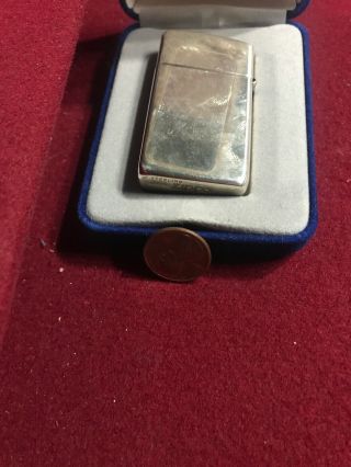 Vintage Sterling Silver Zippo Lighter 4