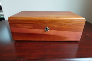 Lane Cedar Chests Souvenir Trinket Jewelry Box Wood Vintage