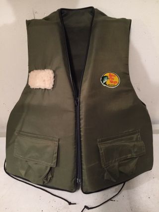 Vintage Bass Pro Shops Adult Fishing Vest Type Iii Personal Flotation Device